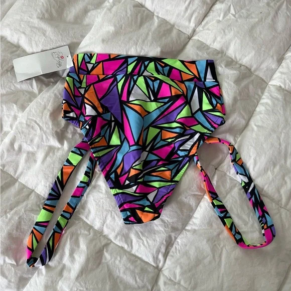 iHeartraves Harness Rave Booty Bottoms - Picture 3 of 9